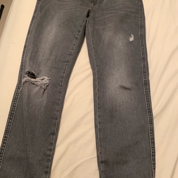 Grey zara ripped jeans - Picture 3 of 3